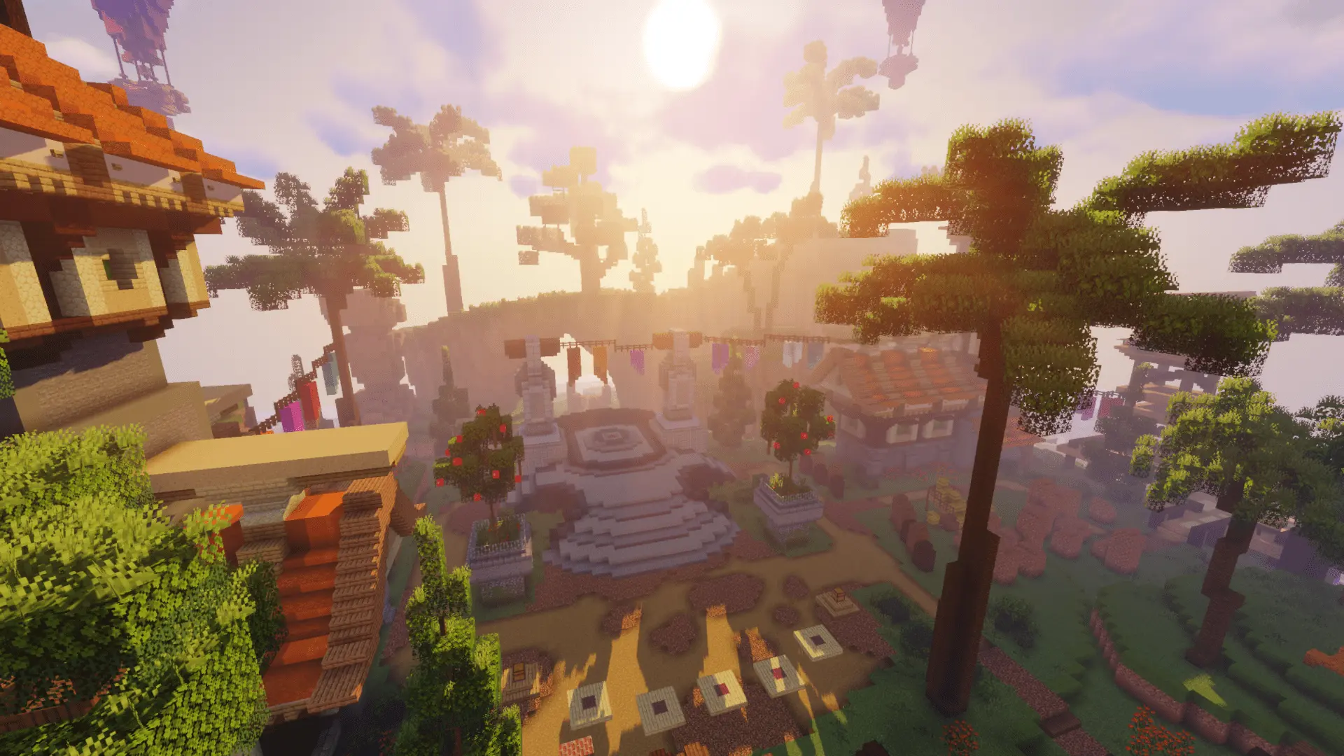 Palm Village - Minecraft Lobby Builds Spawn screenshot 9