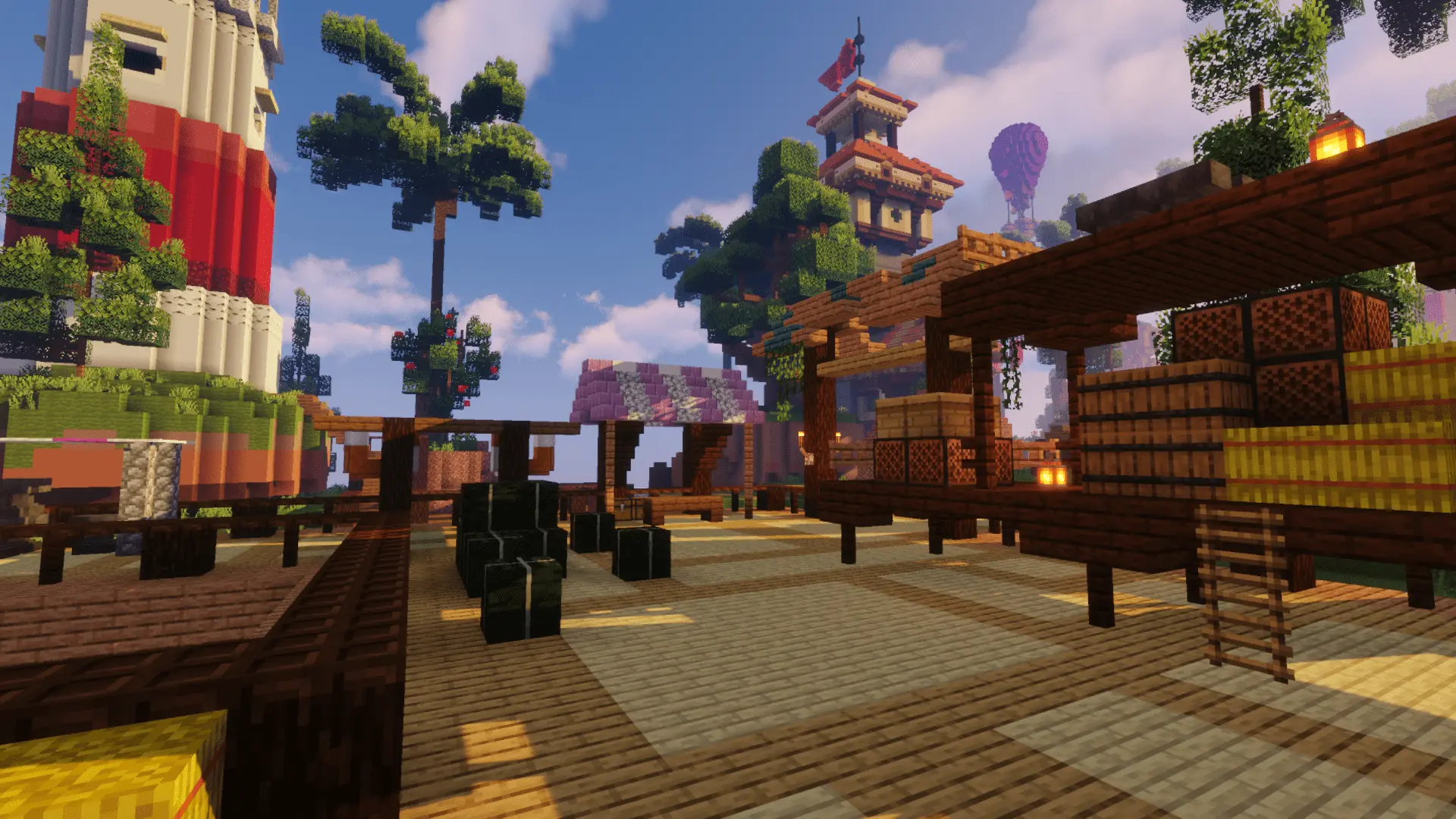 Palm Village - Minecraft Lobby Builds Spawn screenshot 4