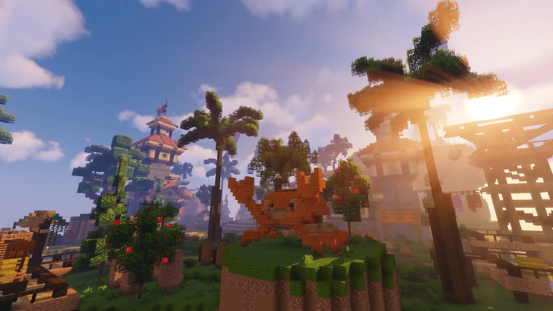 Palm Village - Minecraft Lobby Builds Spawn screenshot 5