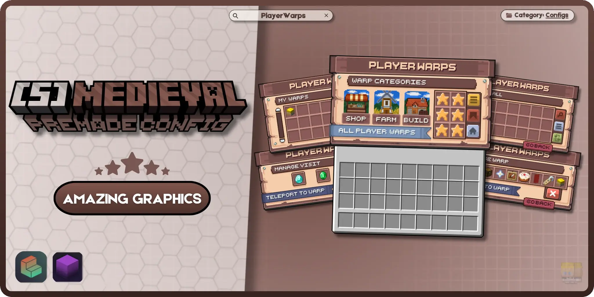 Medieval Config | PlayerWarps