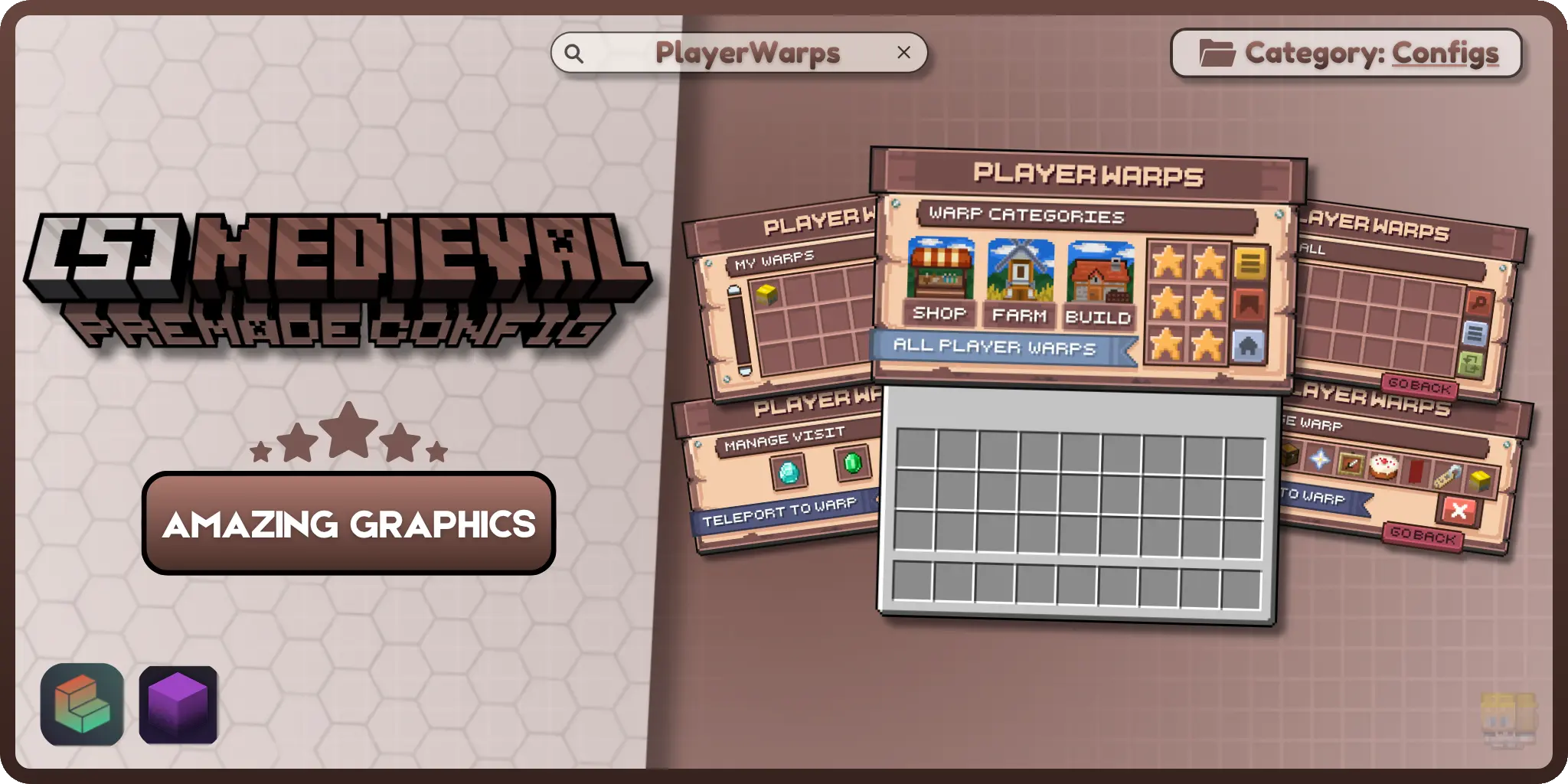 Medieval Config | PlayerWarps