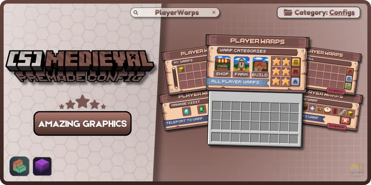 Medieval Config | PlayerWarps