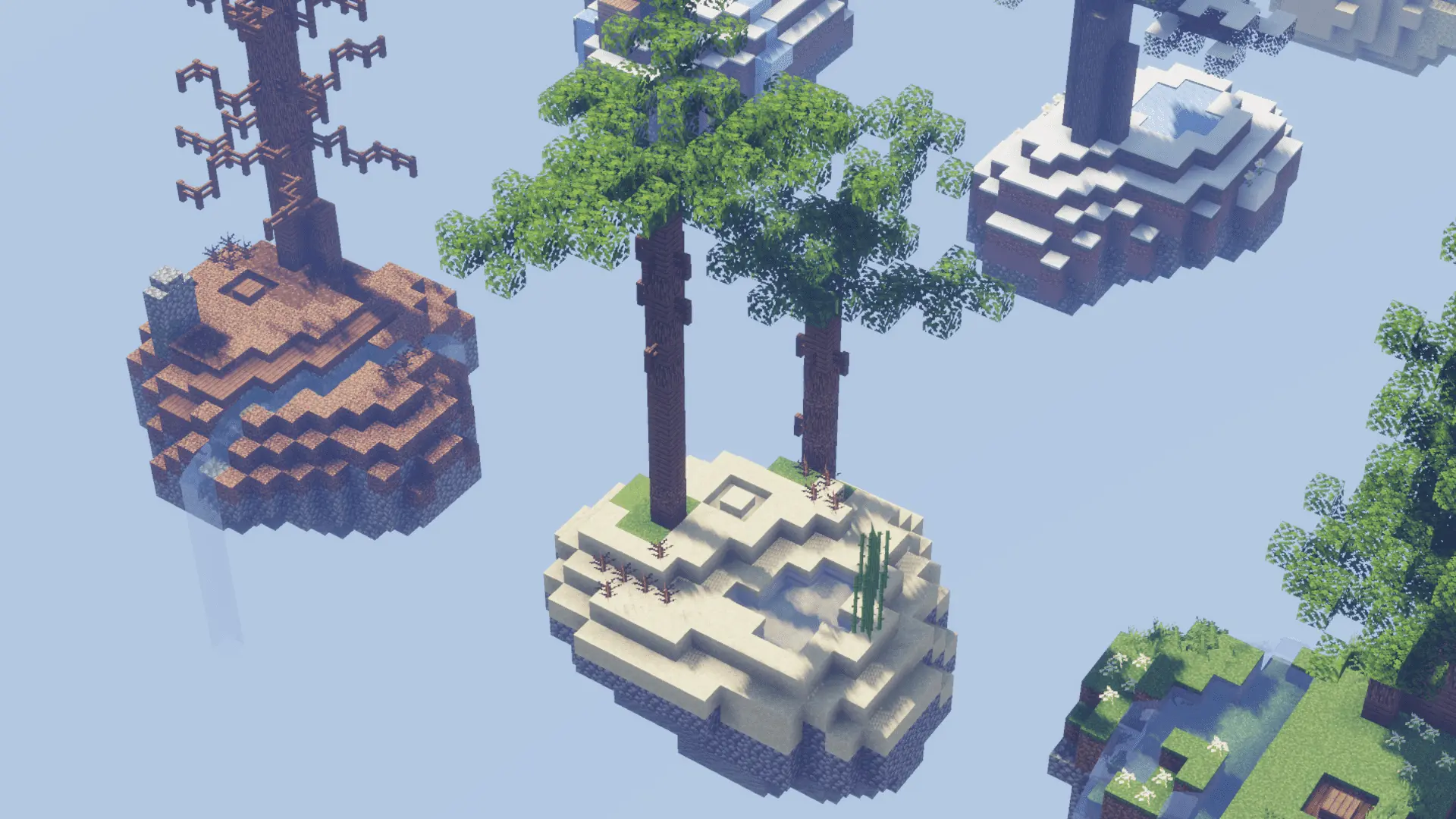 Small Lands - 30x Sky Block Lands Pack Builds Asset screenshot 4