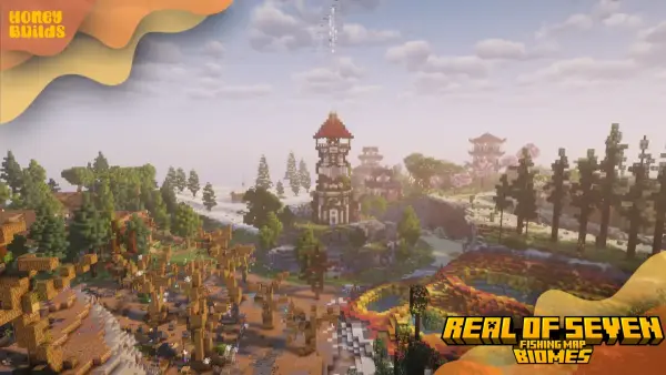 Fishing map - Realm of Seven Biomes