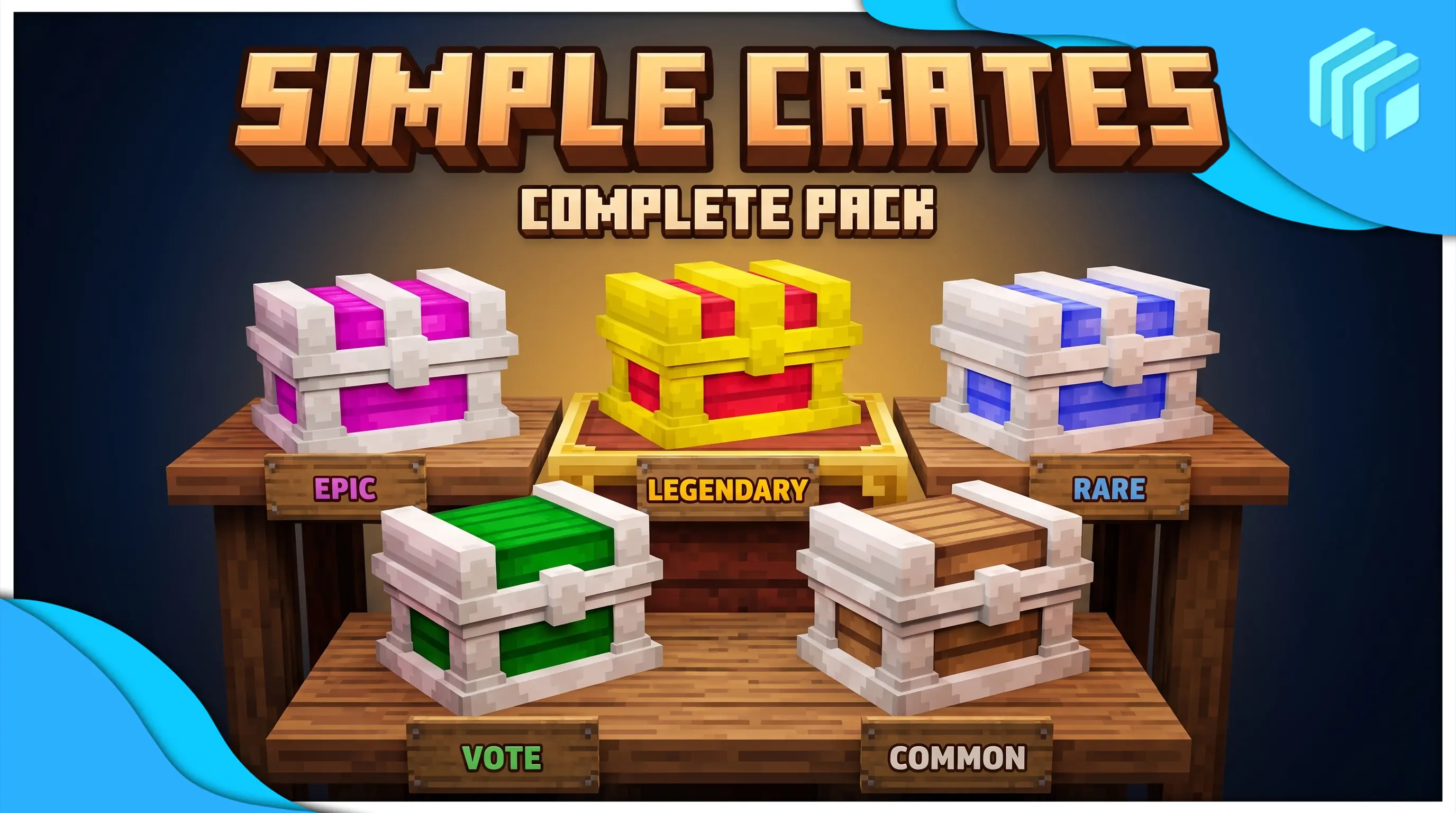 Simple Crates | Animated & Ready