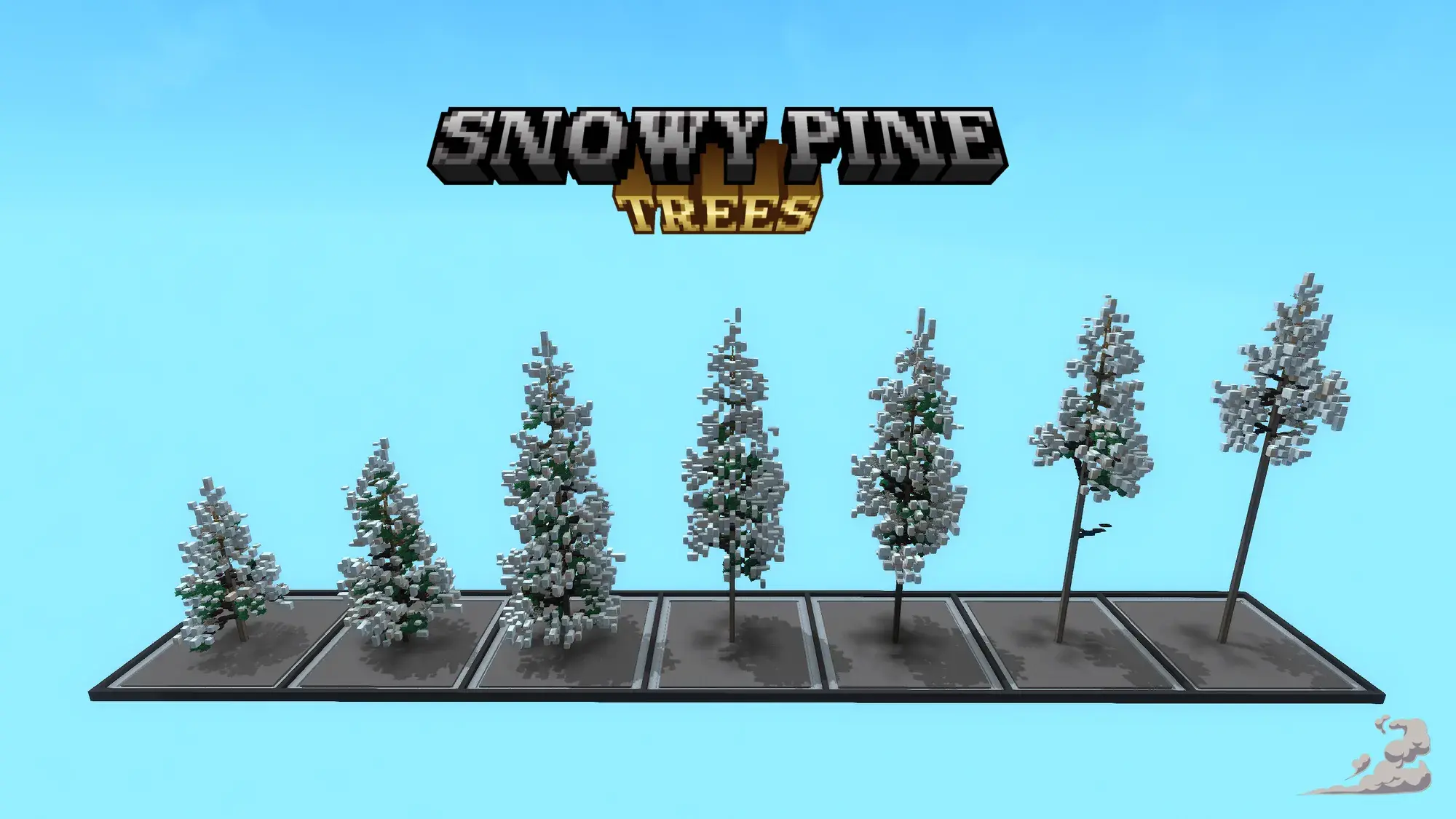 DustyBuilds | Snowy Tree Pack | Asset