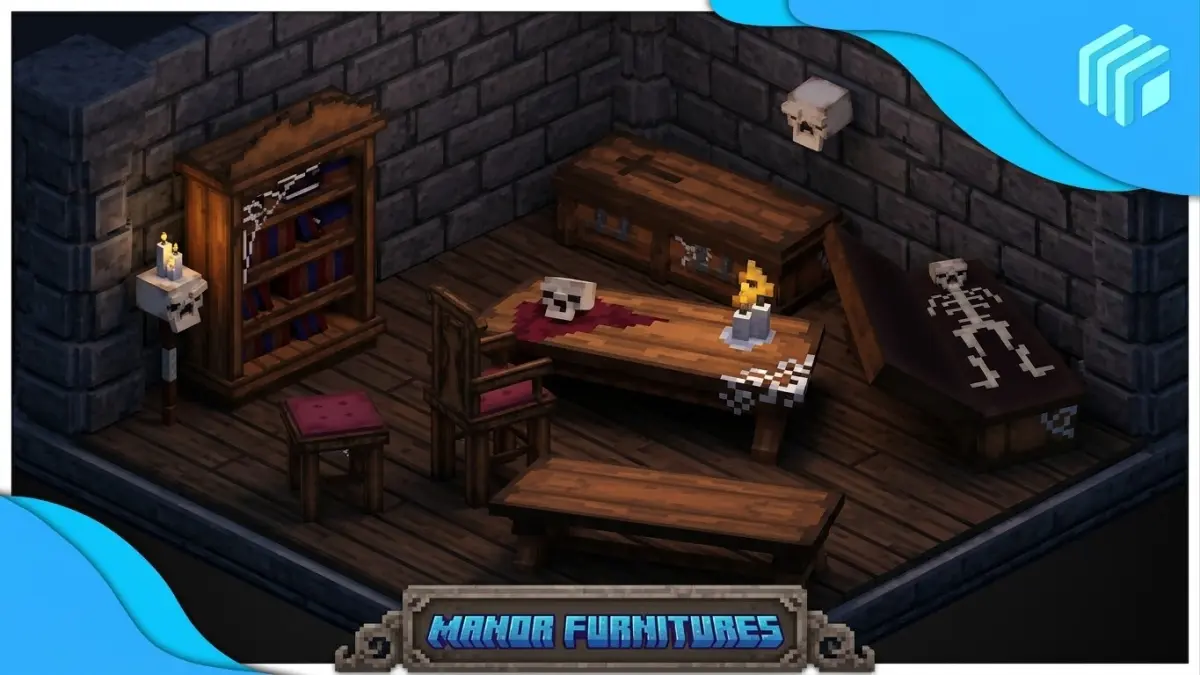 Halloween Manor Furnitures