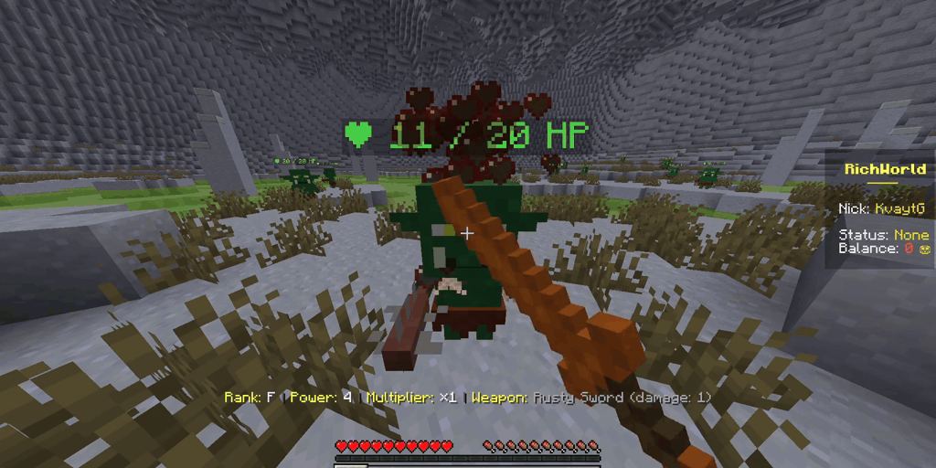 RichWorld — Cross-Server Simulator Server setups Economy screenshot 5
