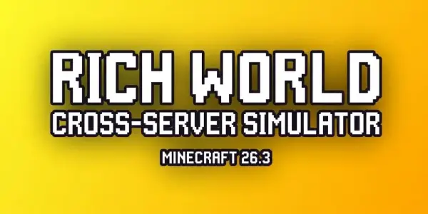RichWorld — Cross-Server Simulator