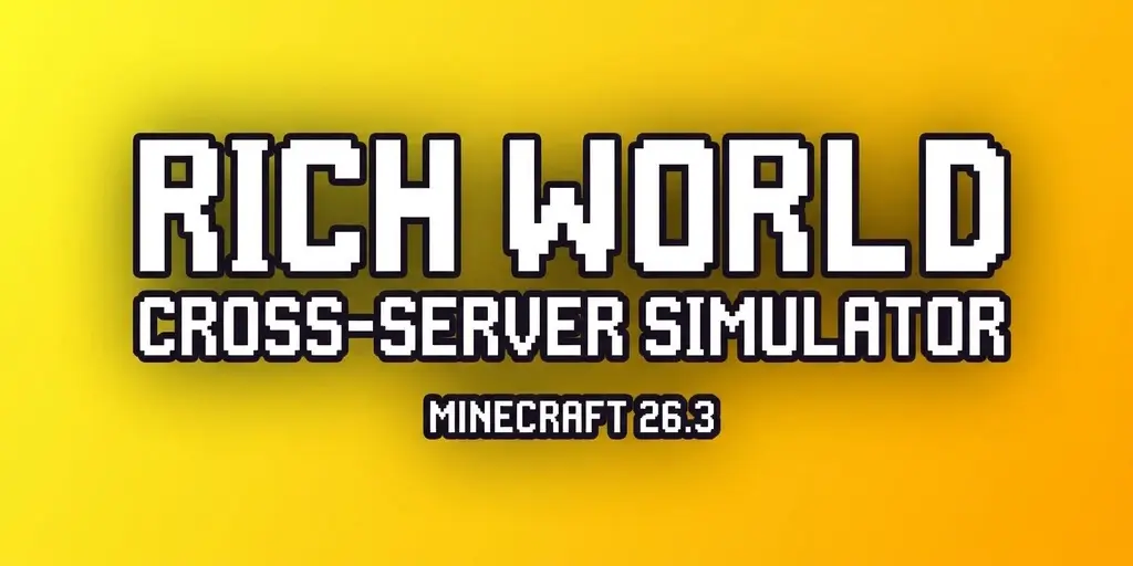 RichWorld — Cross-Server Simulator