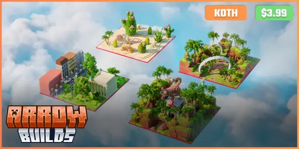 KOTH Arenas | x4 Themed Maps