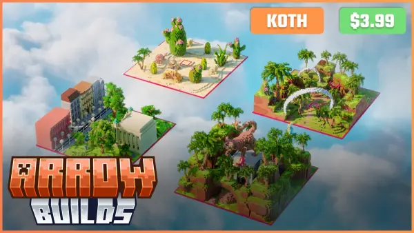 KOTH Arenas | x4 Themed Maps