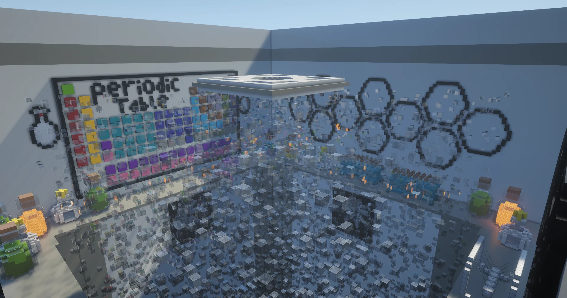 Laboratory GetDown Arena Minecraft Map