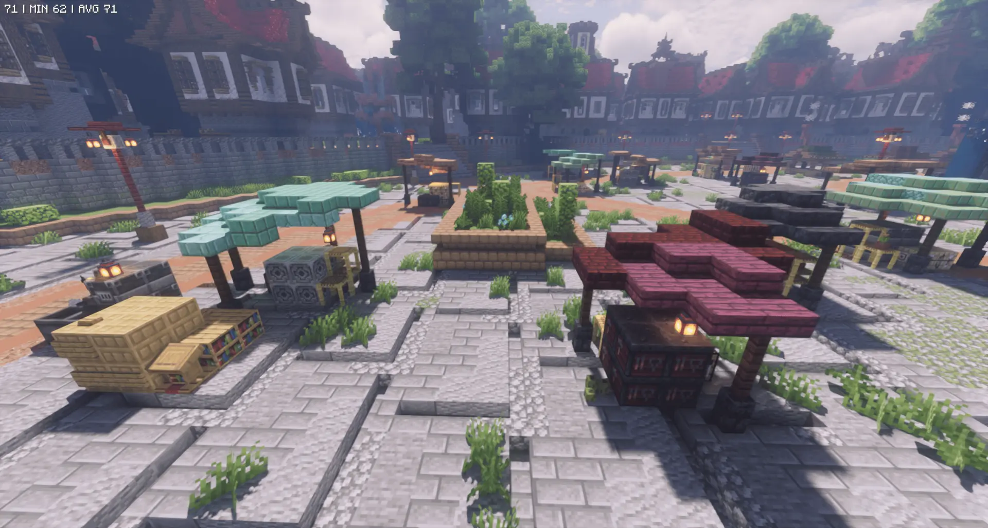 Medieval Red Lobby | 625x625 Builds Spawn screenshot 3