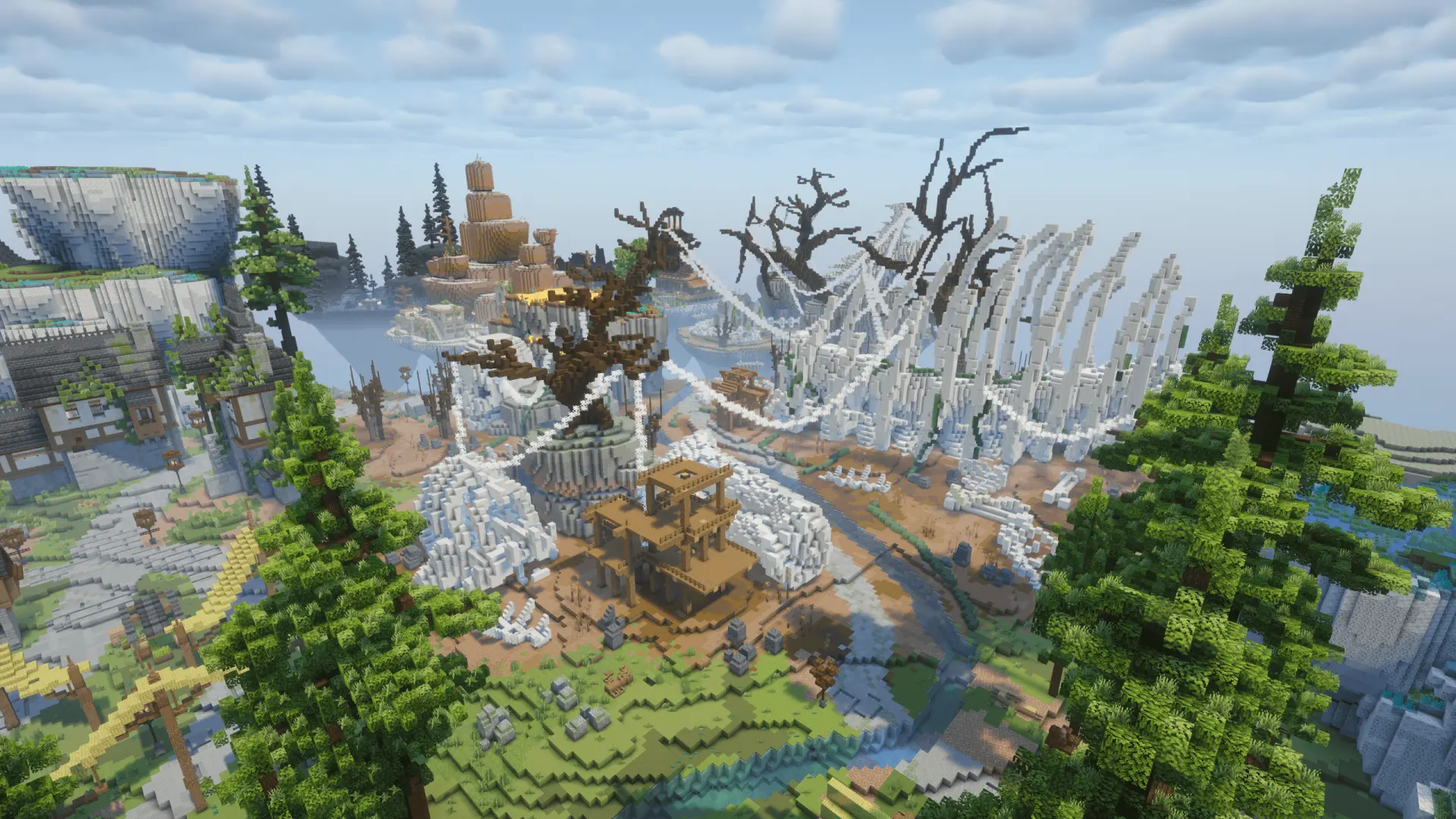 The Ultimate Skyblock Spawn 1200x1200 Builds Spawn screenshot 2