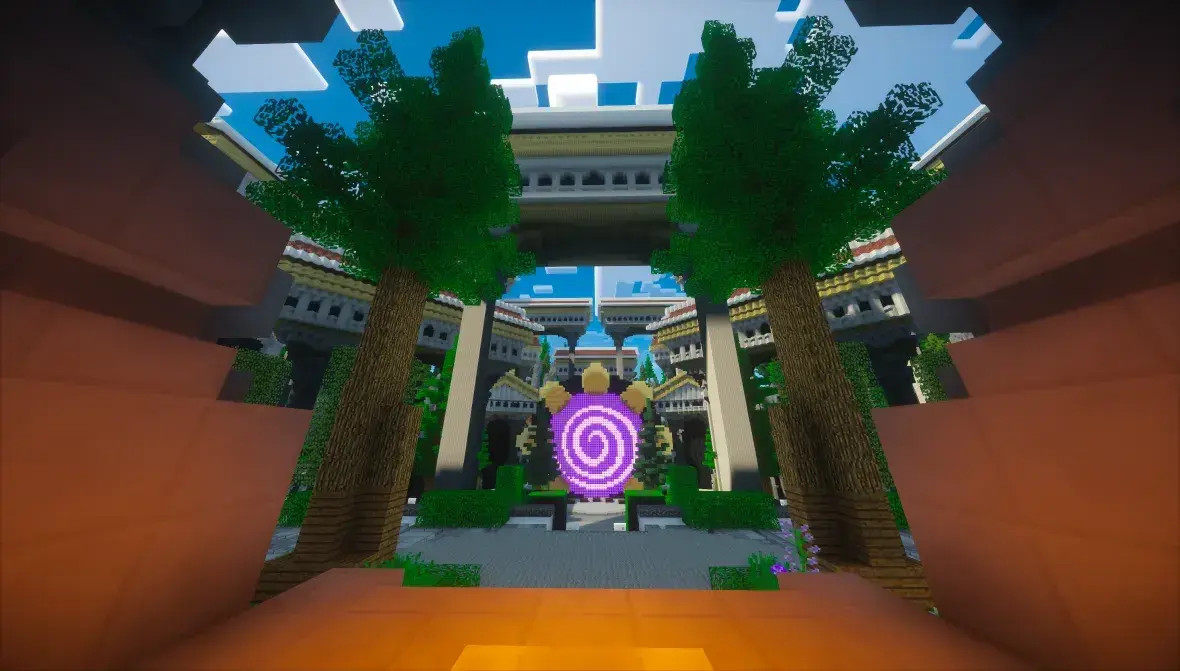 Greek Portal Temple Hub Builds Spawn screenshot 1