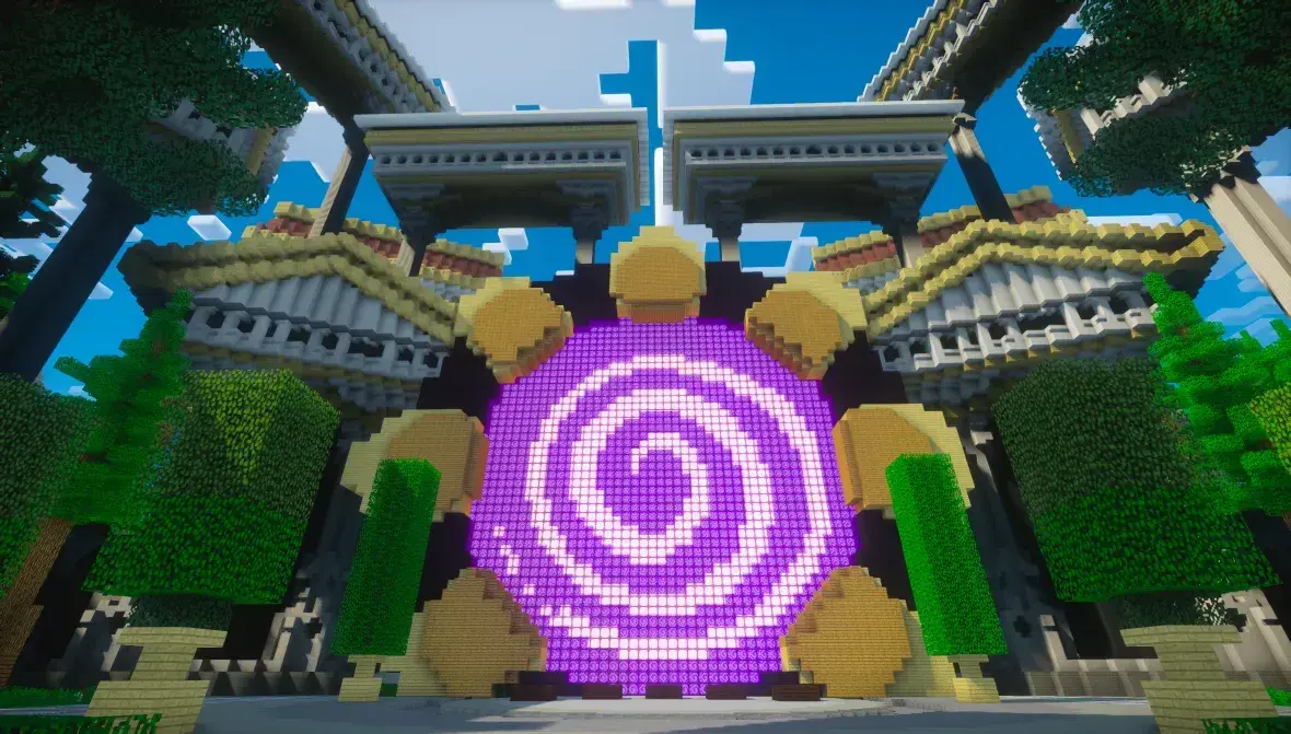 Greek Portal Temple Hub Builds Spawn screenshot 2