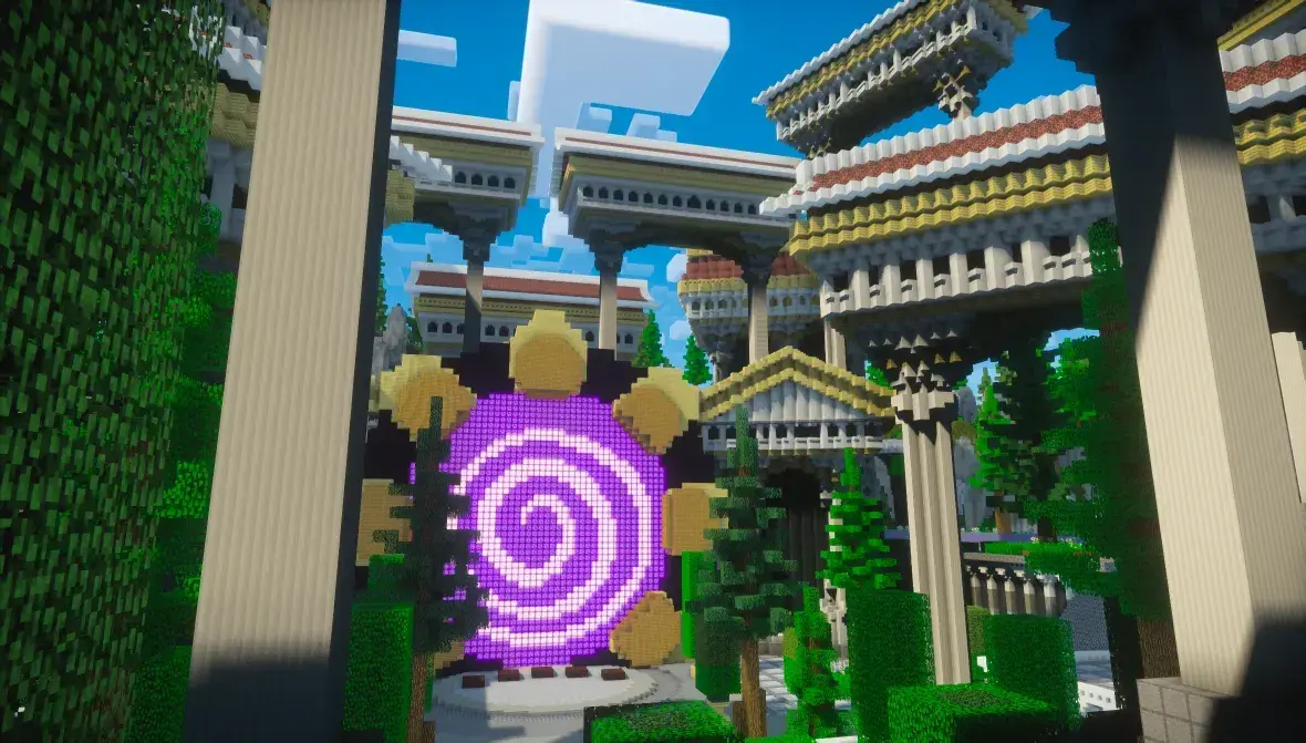 Greek Portal Temple Hub Builds Spawn screenshot 5