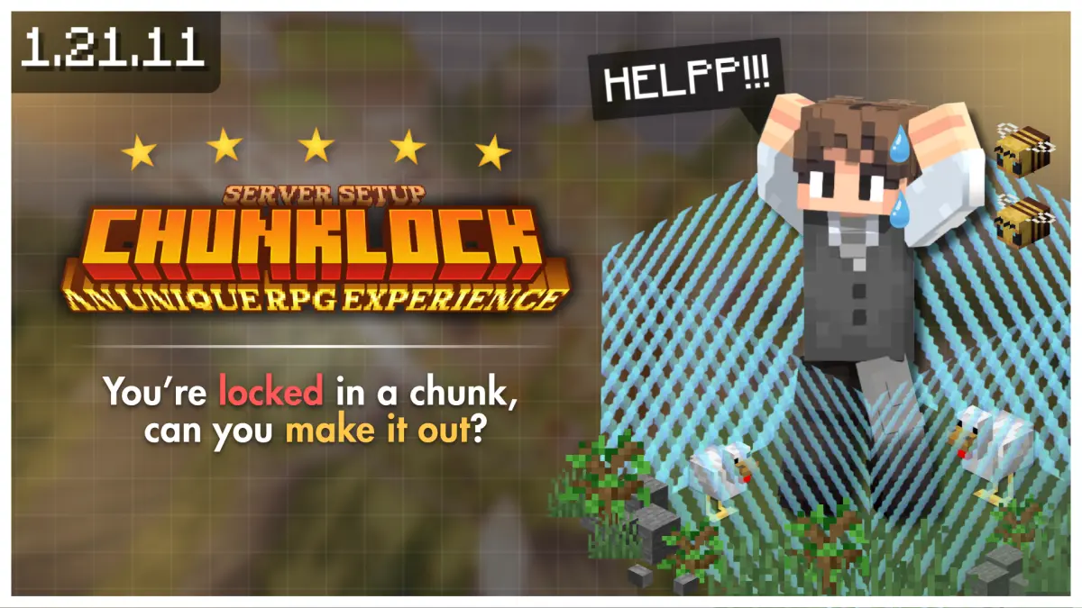 ChunkLock RPG | An Unique Survival
