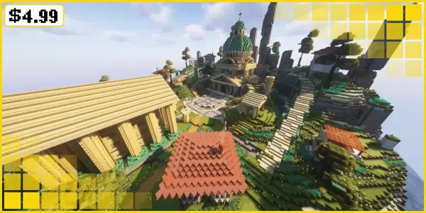 Roman-Style SMP Spawn & Hub Map