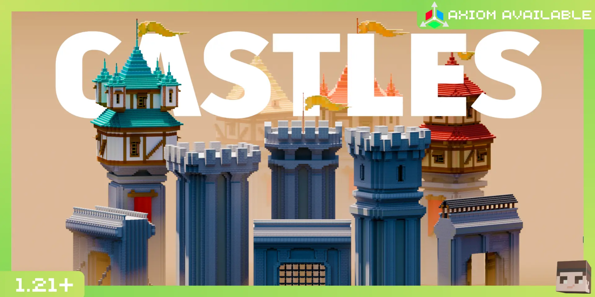 Asset pack | 450+ | Castles Builds Pack screenshot 1