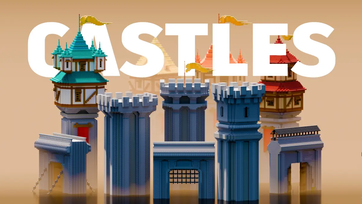 Asset pack | 450+ | Castles