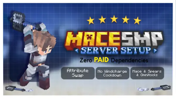 MaceSMP Setup | Spears & Elytra & Mace v1.0
