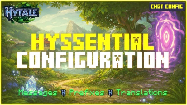 Hyssentials Configuration | 18 Language Translations