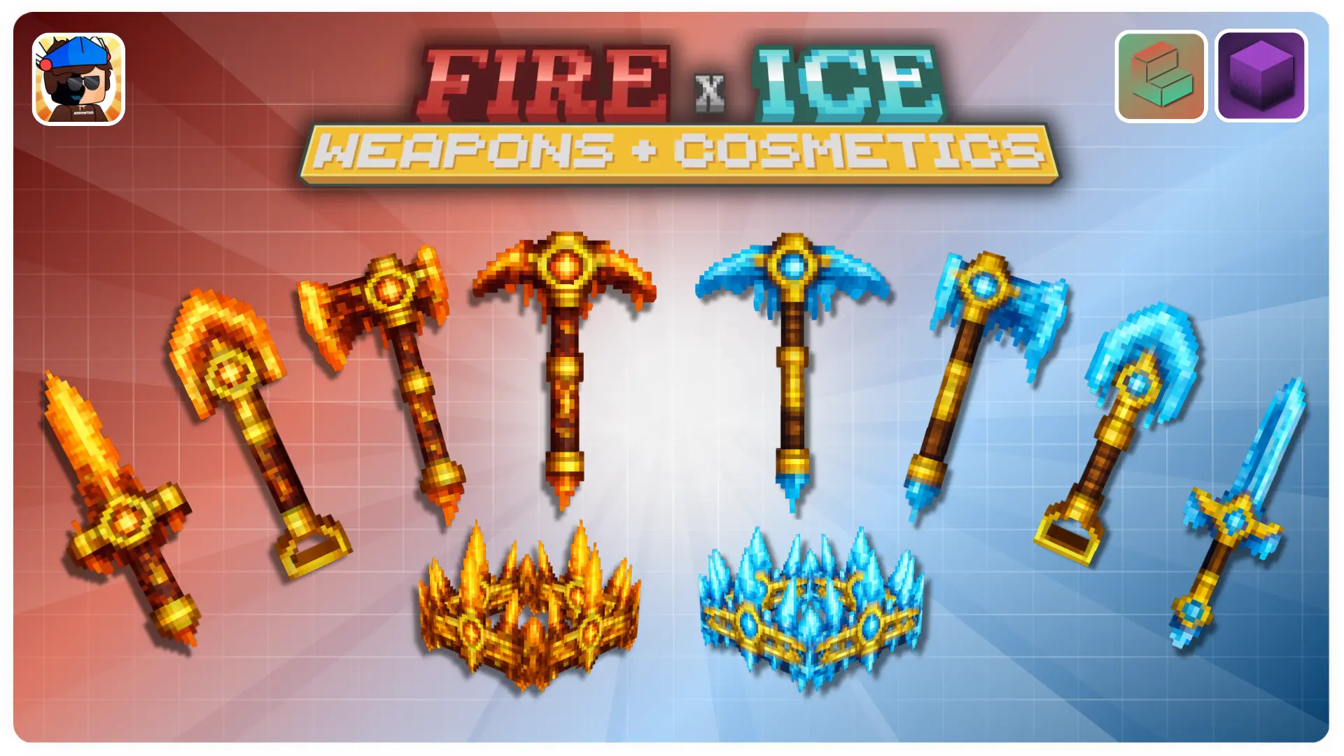 Fire x Ice Pack | IA & Nexo