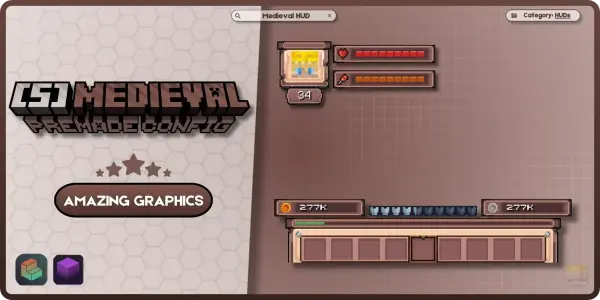 Medieval HUD | BetterHUD
