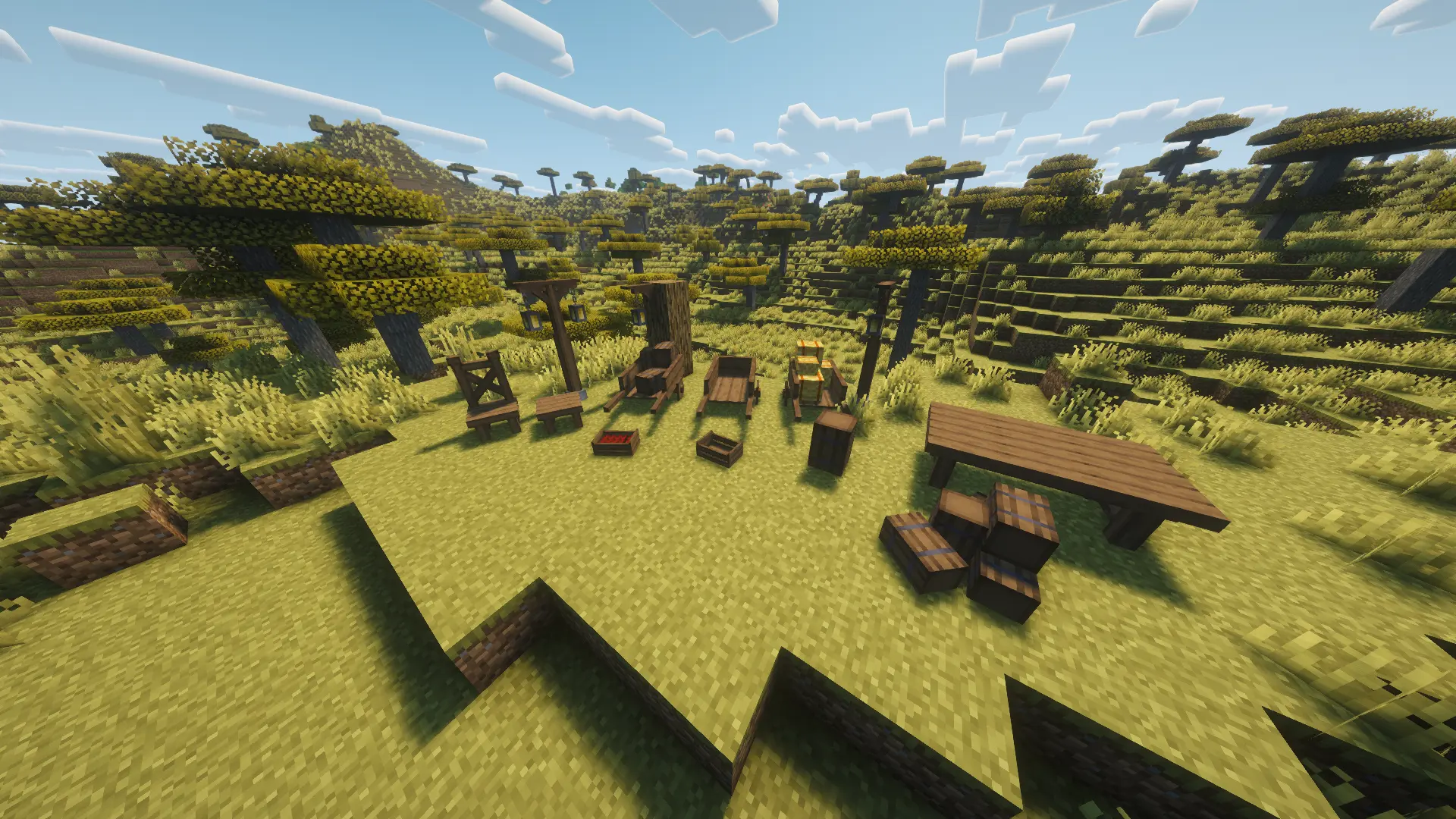 Medieval Furnitures Pack Models Decoration screenshot 1