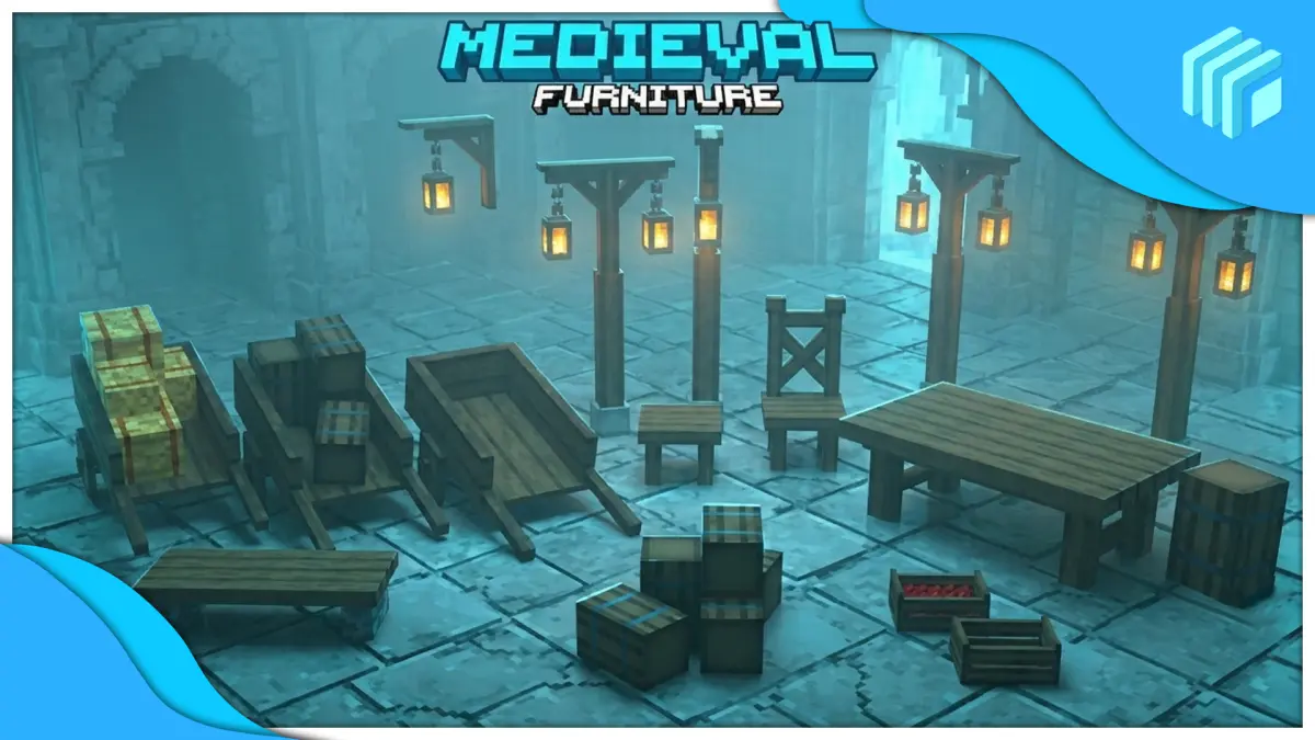 Medieval Furnitures Pack