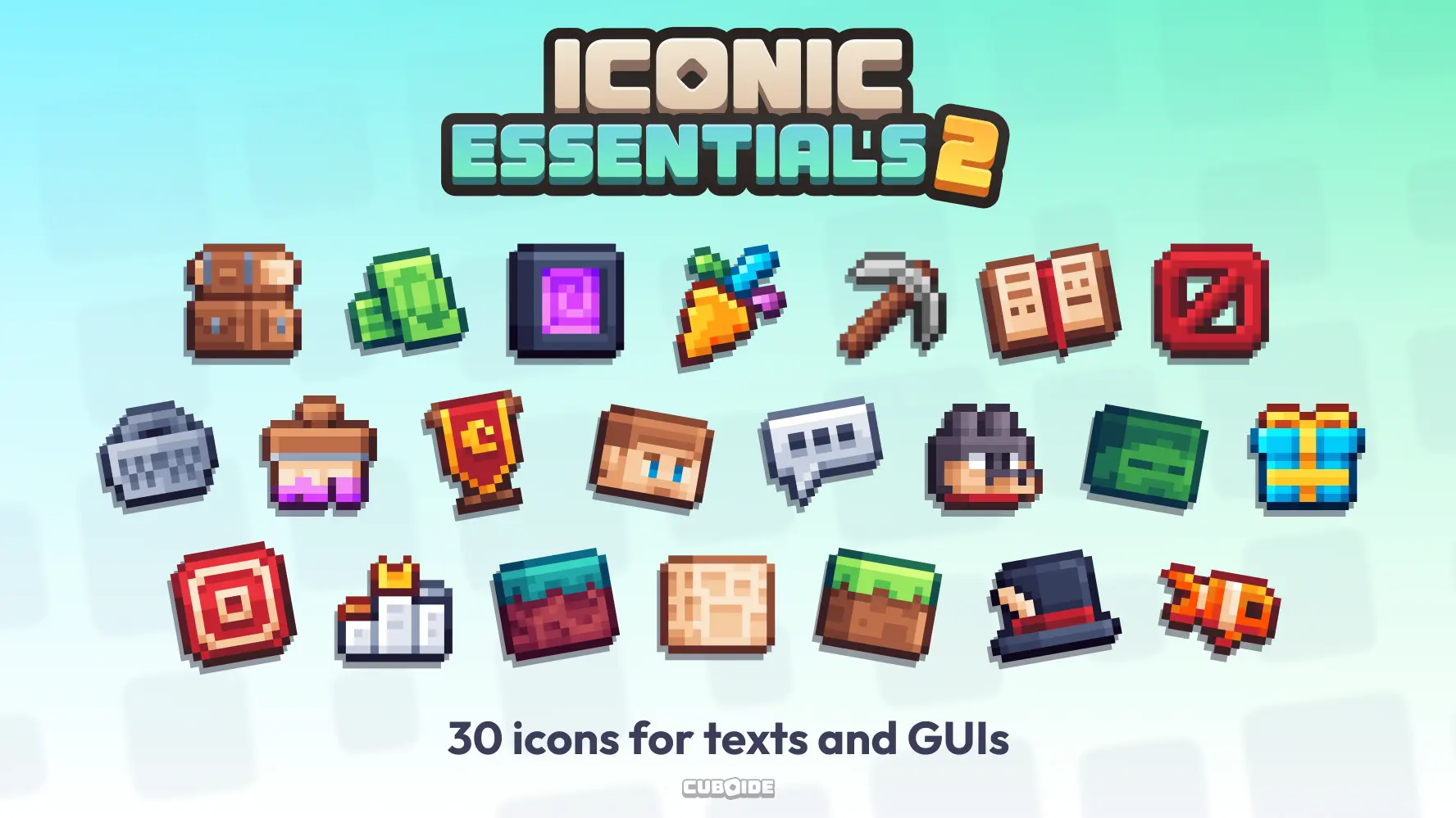 Iconic Essentials Vol.2 - 30 all-purpose icons