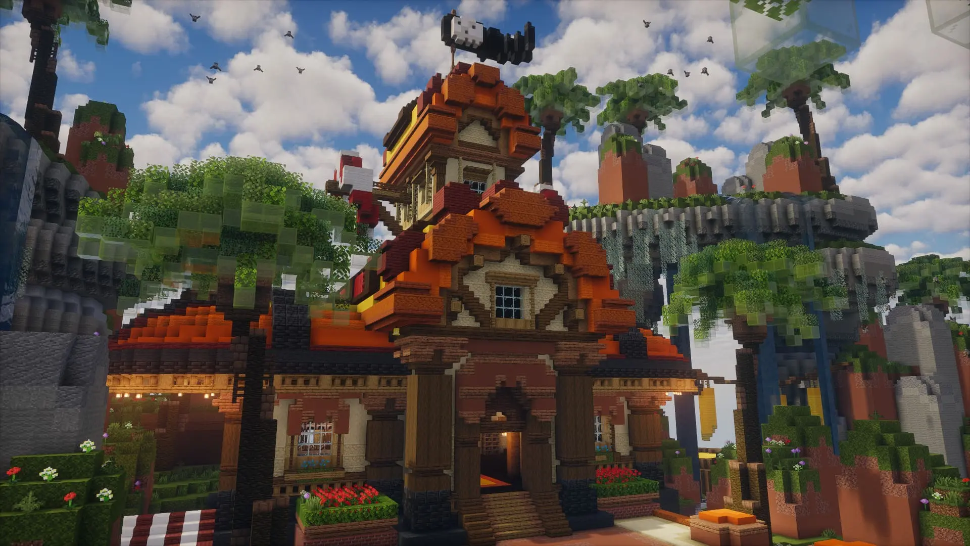 PalmPort - Minecraft Lobby/HUB Builds Spawn screenshot 1
