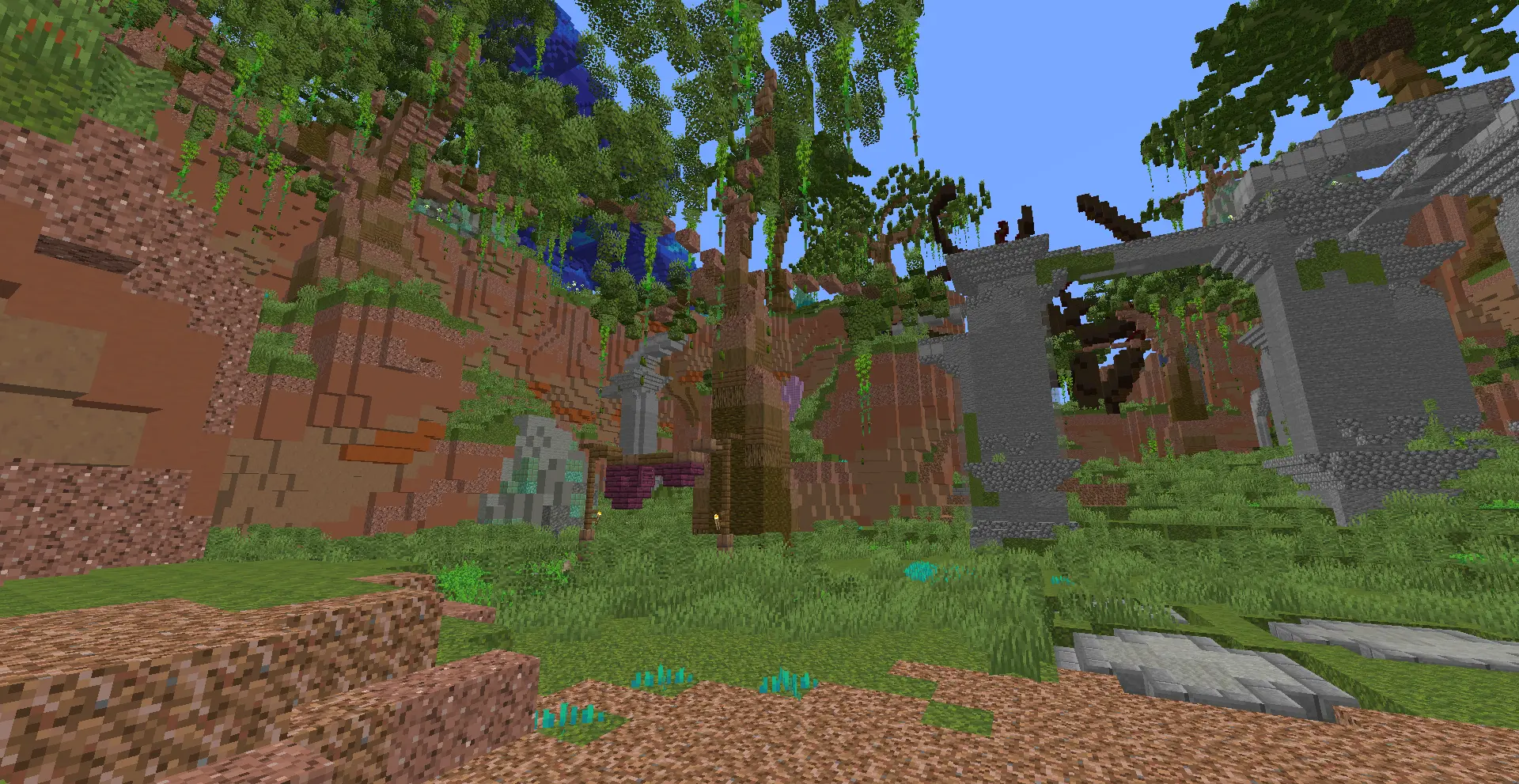 TNT Tag Arenas | Dino & Fossil Builds Schematic screenshot 4