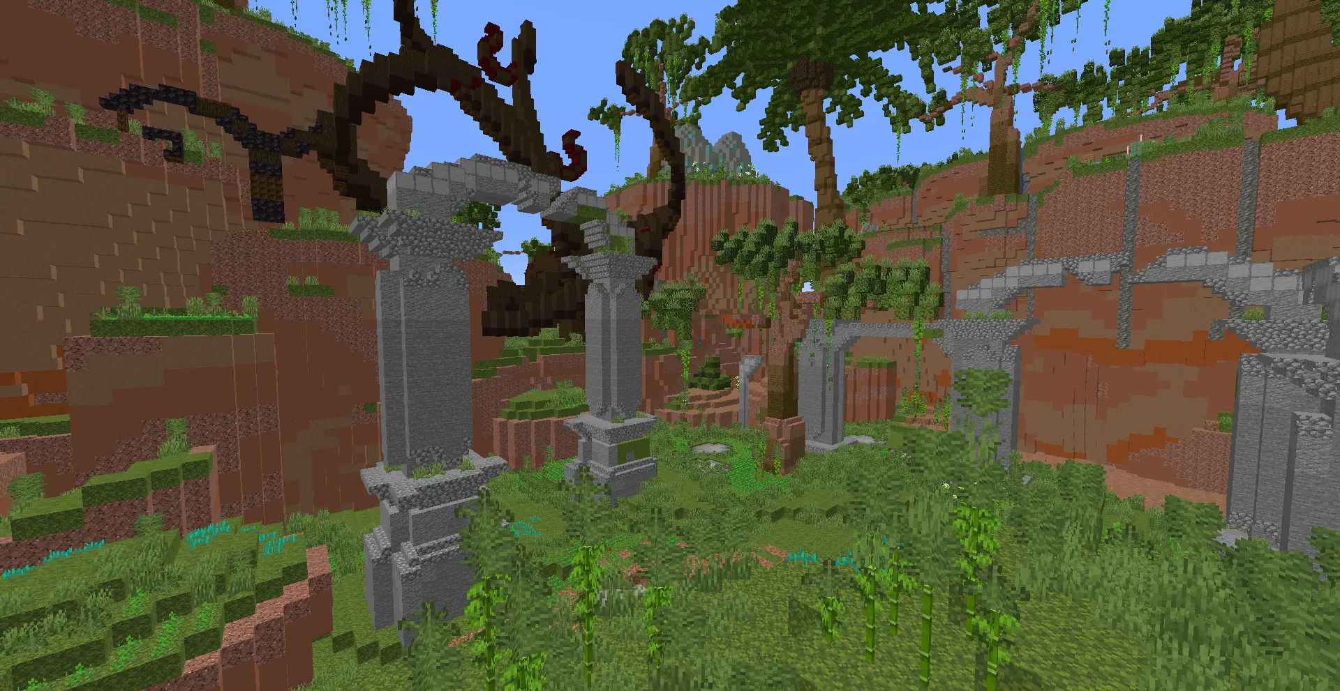 TNT Tag Arenas | Dino & Fossil Builds Schematic screenshot 5