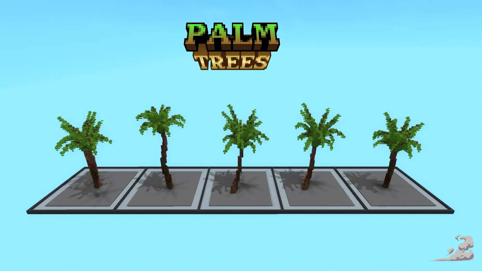 DustyBuilds | Palm Tree Pack | Asset 