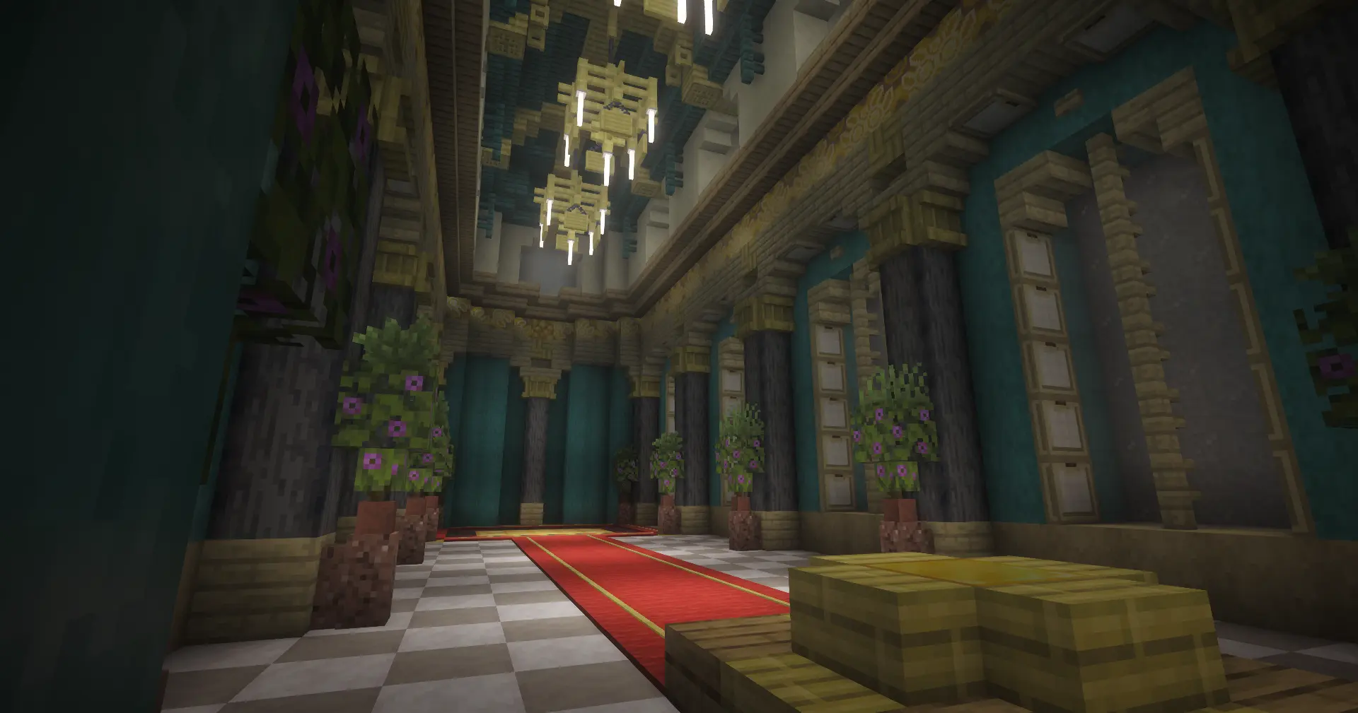 Grand Blue Lobby Minecraft Map