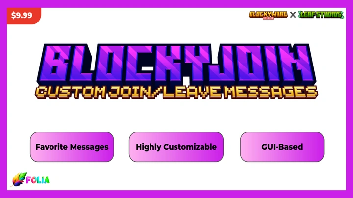 BlockyJoin | 30+ Pre-Made Messages Sets