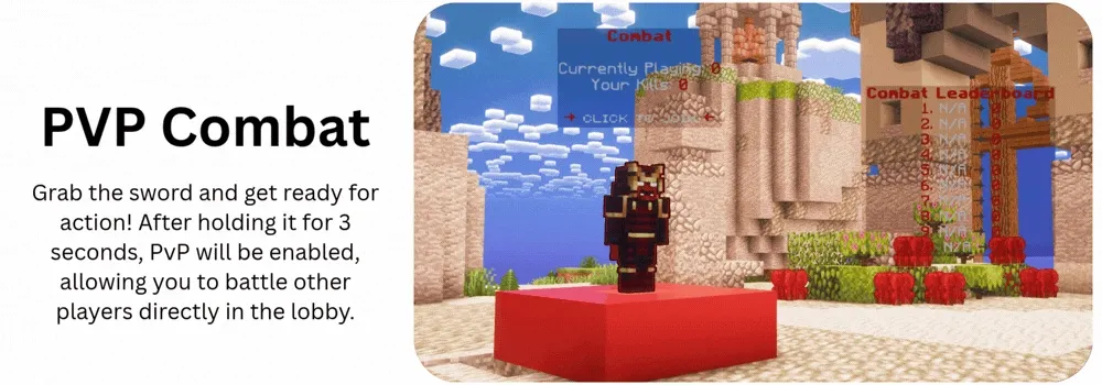 A fully configured and optimized lobby setup including custom GUIs, NPCs, server selectors, pl...gif