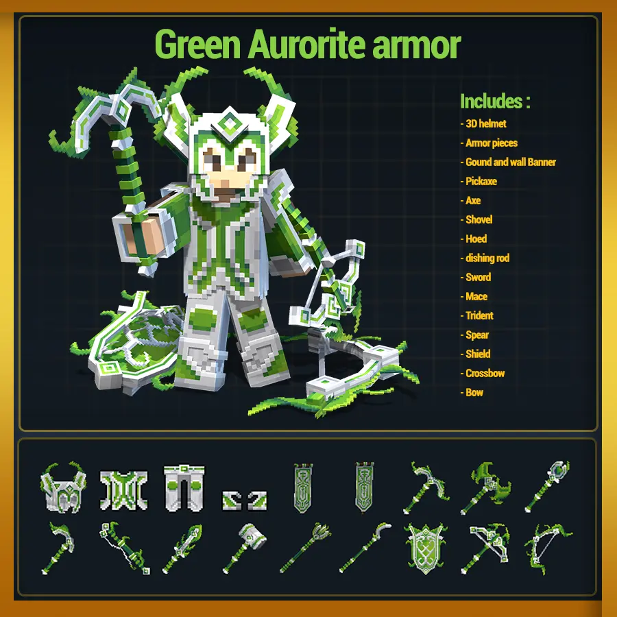 Aurorite armor set