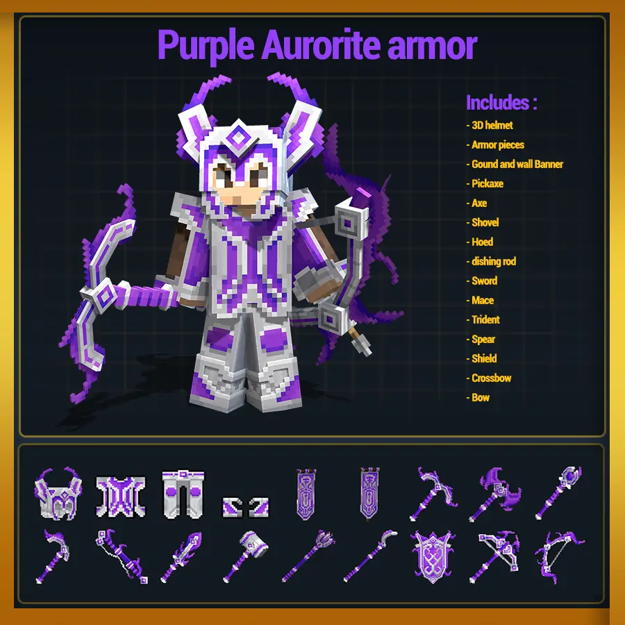 Aurorite armor set