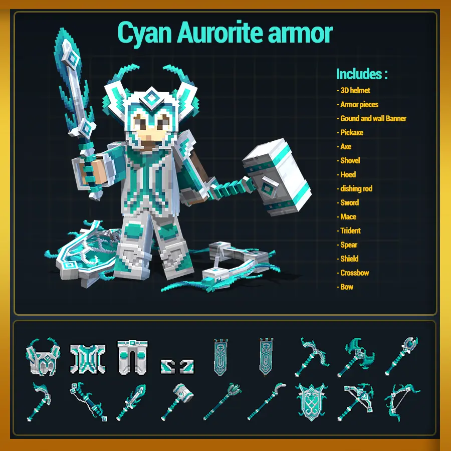 Aurorite armor set