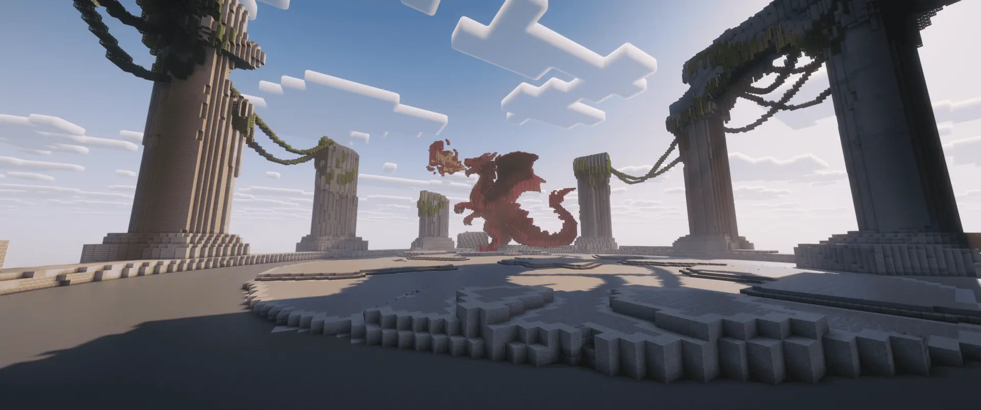 Arena Pack x2 | 200x200 | Dragons ruins Builds Arena screenshot 4