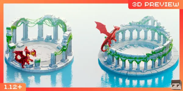 Arena Pack x2 | 200x200 | Dragons ruins