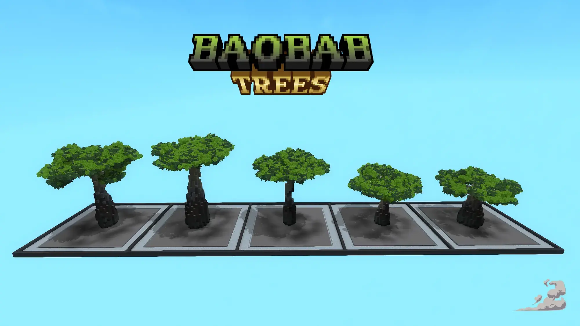 DustyBuilds | Baobab Tree Pack | Asset