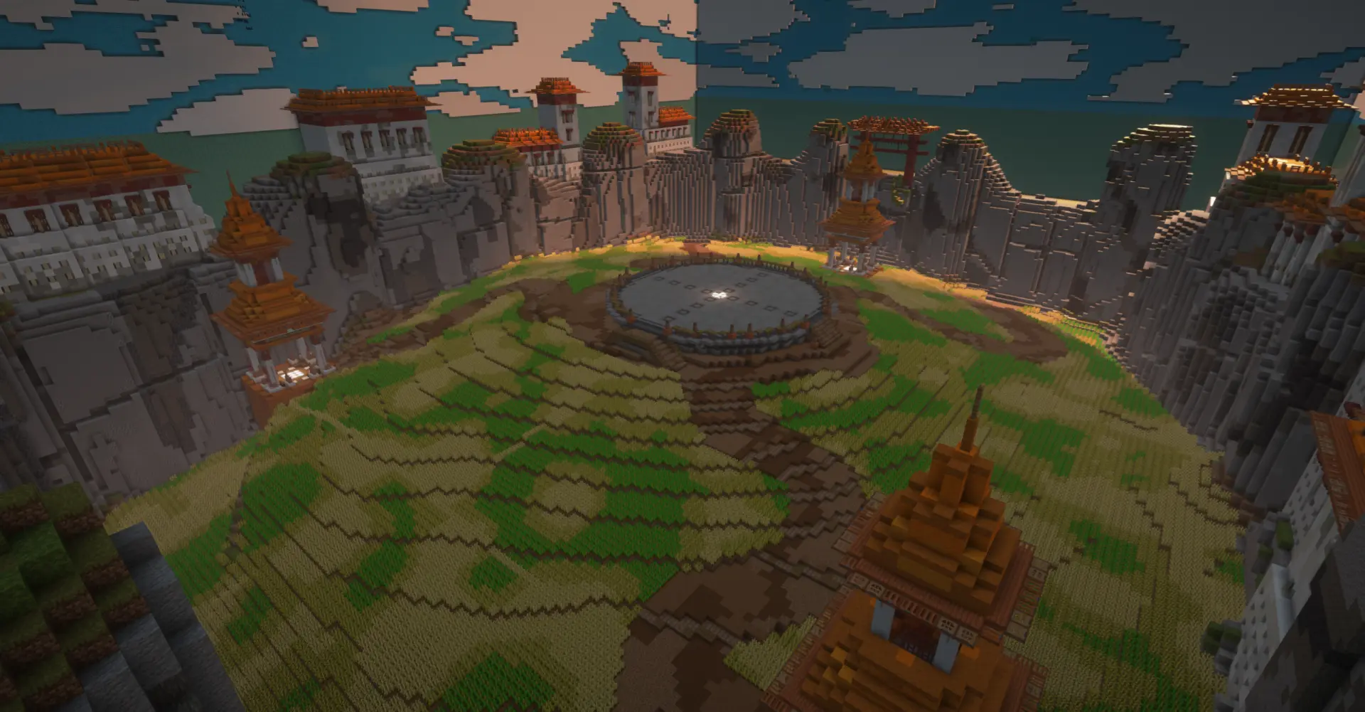 SheepWars Pack | x3 Arenas + Lobby Builds Arena screenshot 1