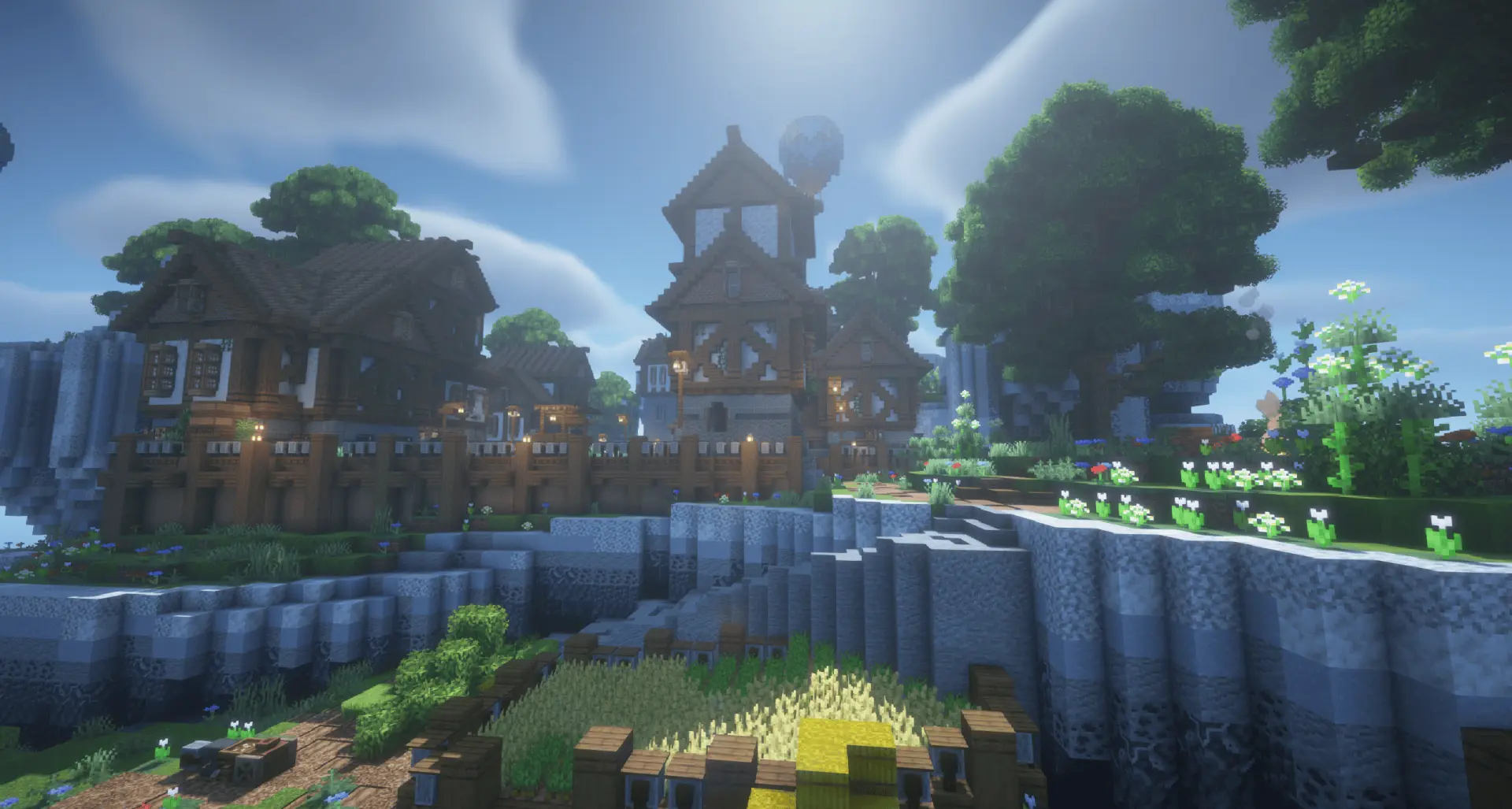 Spawn Skyblock | 250x200 Builds Spawn screenshot 1