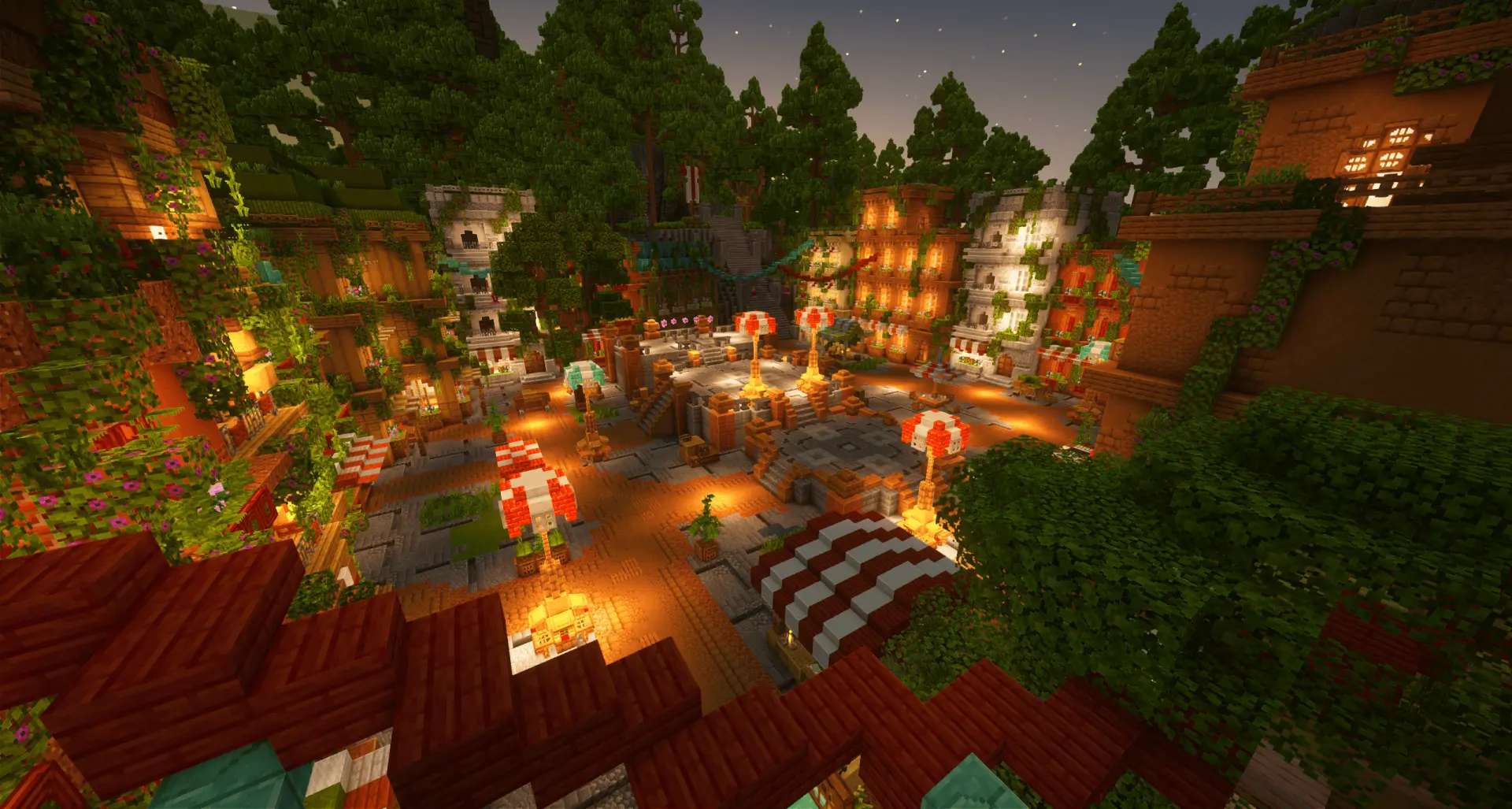 SkyRoot Spawn| 1kx1k Builds Lobby/Hub screenshot 1