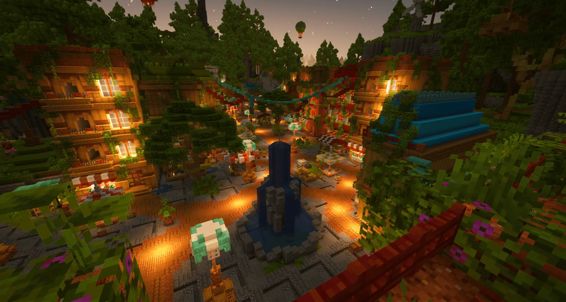 SkyRoot Spawn| 1kx1k Builds Lobby/Hub screenshot 2